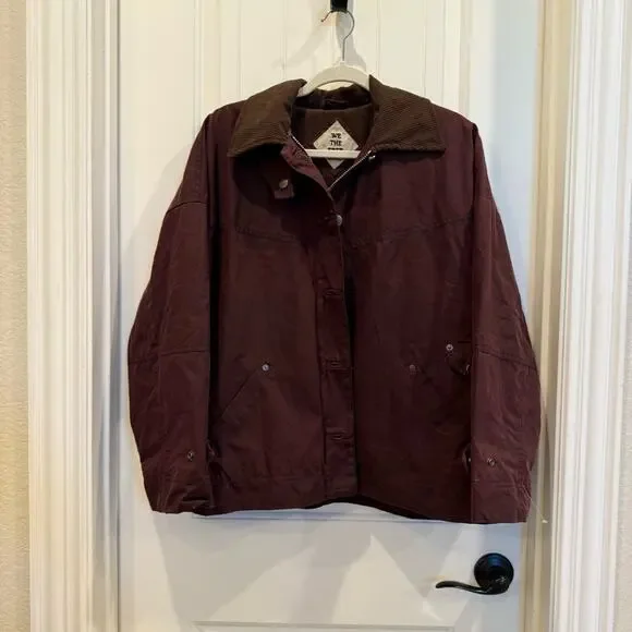 NEW We The Free Cori Waxed Barn Jacket - Picture 5 of 8